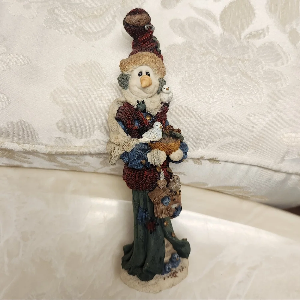 Boyds Bears Folkstone #2880 #2829 #2816 Winter Figurines Lot Of 3